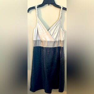 Adriana Papel formal dress- Metallic color